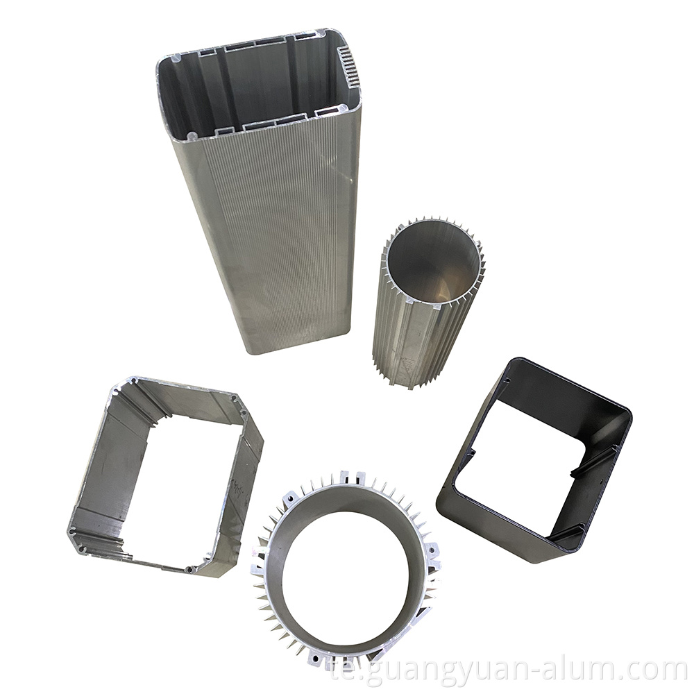 గ్వాంగివాన్ అల్యూమినియం కో., లిమిటెడ్ అనుకూలీకరించిన అల్యూమినియం ఎక్స్ట్రషన్ ప్రొఫైల్ మిశ్రమం 6063-టి 5 అల్యూమినియం ప్రొఫైల్ guangyuan aluminum co., ltd customized aluminium extrusion profile alloy 6063-T5 aluminium profile